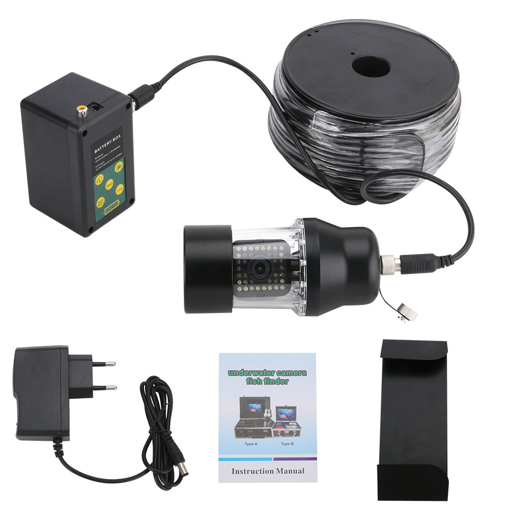Underwater Camera - 9 بوصة مسجل DVR 100 متر