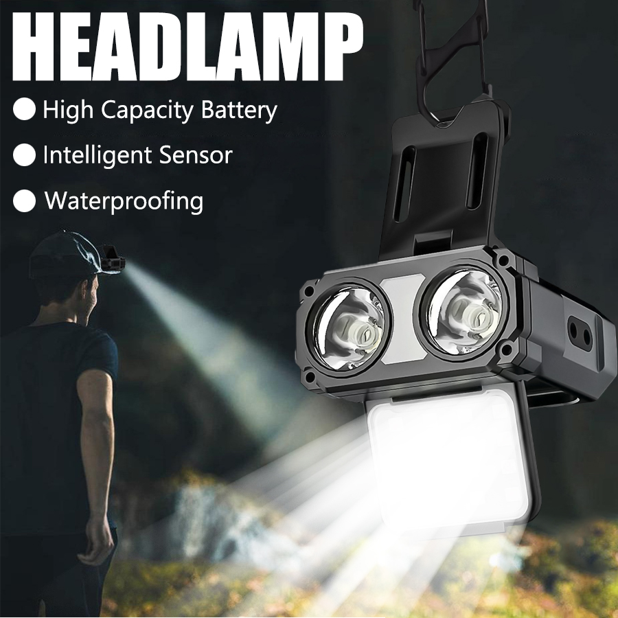 الاستشعار COB LED كشافات غطاء  - مراجعة Fishing Light وسعره