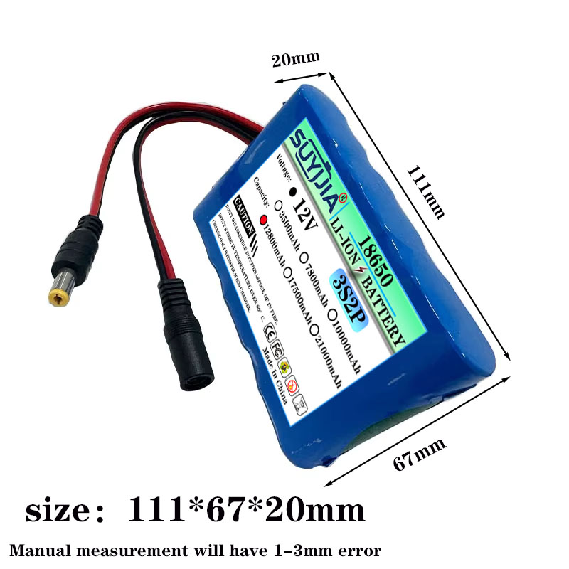 حزمة بطارية ليثيوم 12 فولت 3S2 - مراجعة Fish Finder Charger وسعره